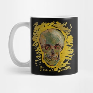 Skull by Van Gogh Mug